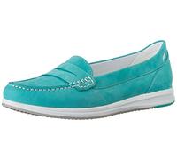 Geox Femme D Avery C Mocassins, Turquoise Waterseac3003, 36 EU