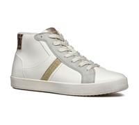 Geox Femme D Blomiee A Basket, Optic White Silver, 36 EU