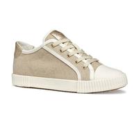 Geox Femme D BLOMIEE B Basket, Lt Taupe/Optic White, 38 EU
