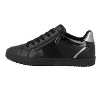Geox Femme D Blomiee Basket, Noir, 35 EU
