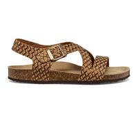Geox Femme D Brionia B Sandales Plates, Bronze, 41 EU