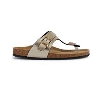 Geox Femme D Brionia K Tongs, Doré, 39 EU