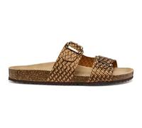 Geox Femme D Brionia L Sandales Plates, Bronze, 40 EU