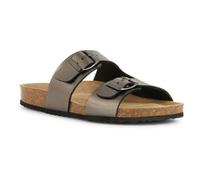 Geox Femme D Brionia L Sandales Plates, Gun, 35 EU