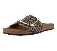 Geox Femme D Brionia R A Sandales Plates, Naturel, 39 EU