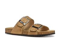 Geox Femme D BRIONIA R I Sandale Plate, Nude, 40 EU