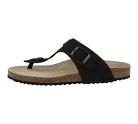 Geox Femme D Brionia Sandales, Noir, 37 EU