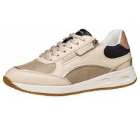 Geox Femme D Bulmya B Basket, Papyrus Black, 37 EU