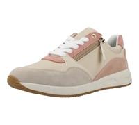 Geox Femme D BULMYA B Basket, Papyrus/Lt Taupe, 41 EU