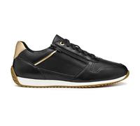 Geox Femme D Calithe Basket, Noir, 36 EU