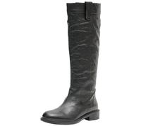 Geox Femme D Catria Bottes Hautes au Genou, Noir, 38 EU