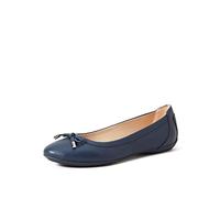 Geox Femme D Charlene Ballet Flat, Navy, 42 EU