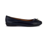 Geox Femme D Charlene C Ballet Flat, Bleu Marine, 38 EU