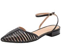 Geox Femme D Charyssa C Ballerines, Black, 41 EU