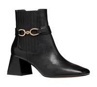Geox Femme D Coronilla D Bottes de Cheville, Noir, 39 EU