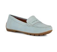Geox Femme D Cosmopolis + Grip Moccasin, Bleu Clair, 38 EU