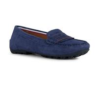 Geox Femme D Cosmopolis + Grip Moccasin, Navy, 36 EU