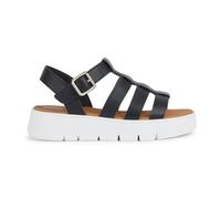 Geox Femme D Dandra 40 B Sandales compensées, Noir, 39 EU
