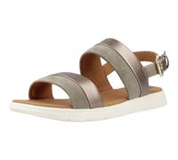 Geox Femme D Dandra A Sandales Claquettes, DK Beige Sage, 38 EU