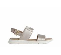 Geox Femme D Dandra B Sandales, Champagne, 35 EU