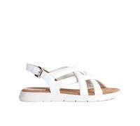 Geox Femme D Dandra, Blanc, 36 EU