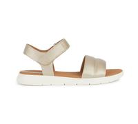 Geox Femme D Dandra C Sandales Claquettes, Doré, 37 EU