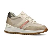 Geox Femme D DESYA A Basket, Lt Taupe/Lt Gold, 40 EU