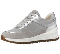 Geox Femme D Desya A Basket, Off White Silver, 40 EU
