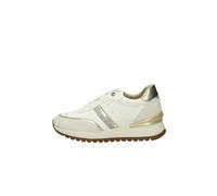 Geox Femme D Desya Basket, Blanc cassé, 35 EU