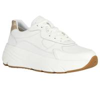 Geox Femme D Diamanta B Plateforme, White Lt Gold, 37 EU