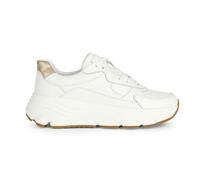 Geox Femme D Diamanta B Plateforme, White Lt Gold, 38 EU