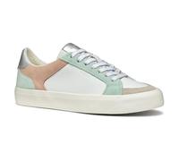 Geox Femme D EMMELENY E Basket, Mint/White, 41 EU