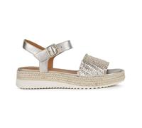 Geox Femme D EOLIE F Sandales compensées, Bronze, 40 EU