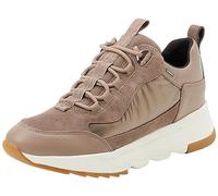 Geox Femme D FALENA B ABX C Basket, DK Taupe, 38 EU