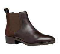 Geox Femme D Felicity B Bottes de Cheville, Marron foncé, 42 EU