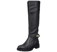 Geox Femme D Hoara Bottes Hautes au Genou, Noir, 38.5 EU