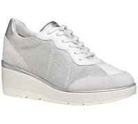 Geox Femme D Ilde A Basket, Blanc cassé, 40 EU