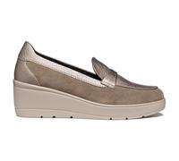 Mocassins Geox D ILDE B pour Femme 39 Beige