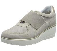 Geox Femme D Ilde Basket, Taupe, 39 EU