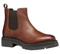 Geox Femme D Iridea Bottines à la Cheville, Marron DK Coffee, 35 EU