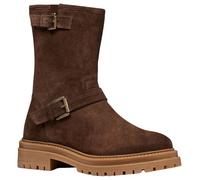 Geox Femme D Iridea Bottines à la Cheville, Marron foncé, 39 EU