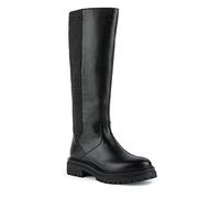 Geox Femme D Iridea J Bottes, Black, 37 EU