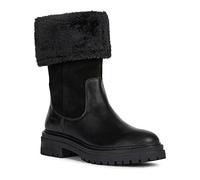 Geox Femme D Iridea M Bottes, Black, 37 EU