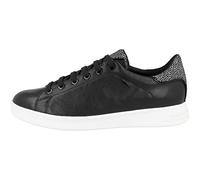 Geox Femme D Jaysen A Sneakers, Black, 38 EU
