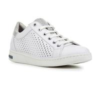 Geox Femme D Jaysen B Basket, White Lt Silver, 37 EU