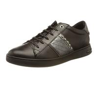 Geox Femme D Jaysen D Sneakers, Black/Dk Grey, 39 EU