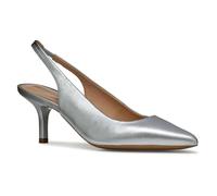 Geox Femme D KLEOPY B Pompe, Silver, 41 EU