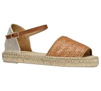Geox Femme D LAMPEDUSA B Sandale Plate, Camel/Lt Taupe, 41 EU