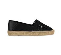 Geox Femme D Lampedusa, Sandale Compensée Espadrille, 36 EU