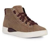 Geox Femme D Lauressa C Sneakers, Dk Beige/Dk Burgundy, 39 EU